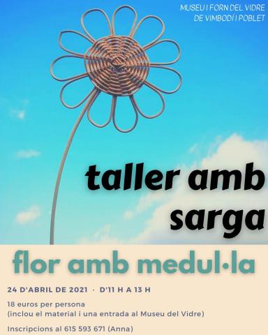 El taller es durà a terme aquest dissabte, 24 d'abril 